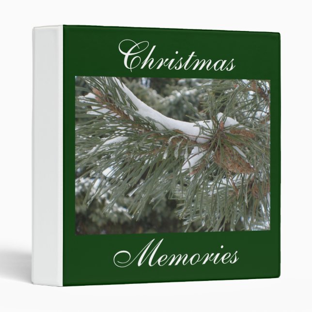 Christmas, Memories-Binder/Photo Album Binder (Front/Spine)