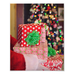 Christmas Memories Personalize Template 8 x 10 Photo Print