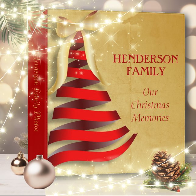 Christmas Memories Photo Album 3 Ring Binder (Creator Uploaded)