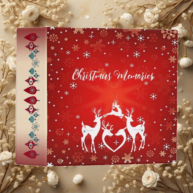 Christmas Memories Photo Album Red Book Binder (Christmas Memories Photo Album Red Book Binder)