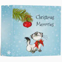 memories of christmas photo album 3 ring binder