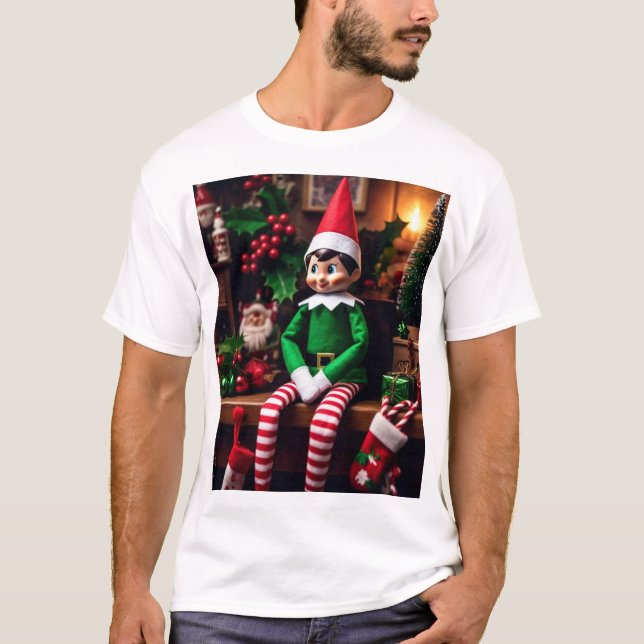 christmas men's tshirts 2025 (Front)