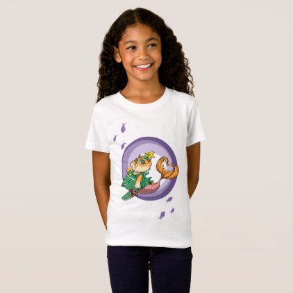 Christmas Mermaid Cat T-Shirt