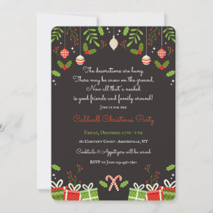 Christmas Merriment Invitation