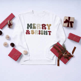 Christmas Merry & Bright Sweatshirt