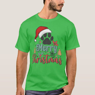 Christmas Merry Christmas For Gift Christmas Dog r T-Shirt