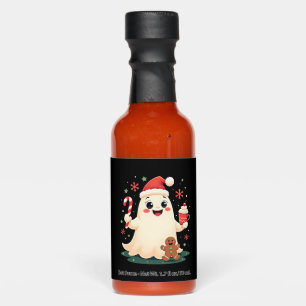 Christmas Merry Christmas For Gift Christmas Ghost Hot Sauces