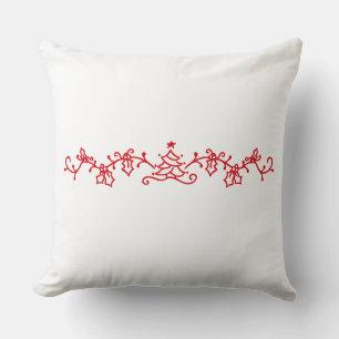 Christmas Merry Christmas Throw Pillow