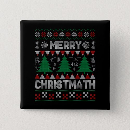 Christmas Merry Christmath Nerd Geeks Holiday Button