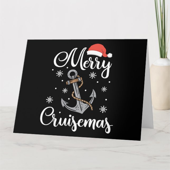 Christmas Merry Cruisemas Holiday Cruising Gift Card (Front)
