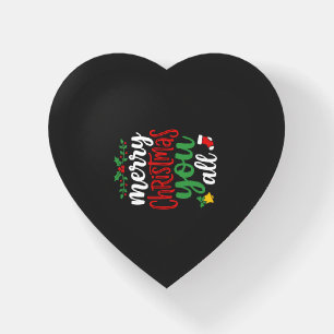 Christmas Merry You All Holiday Typography Paperweight