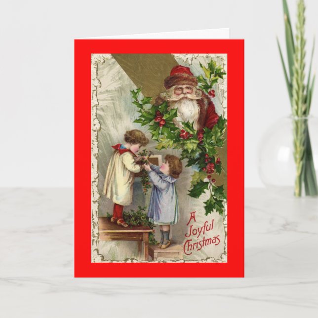 Christmas Message Greeting Card (Front)