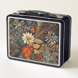 Christmas Metal Lunch Box