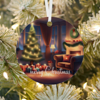 Christmas Metal Ornament