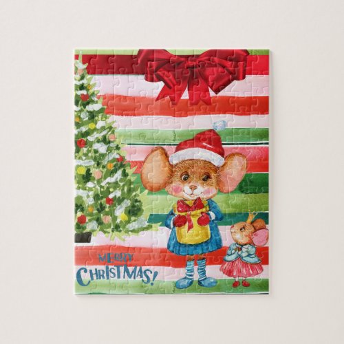 Christmas Mice Jigsaw Puzzle