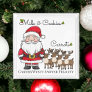 Christmas Milk Cookies for Santa Carrots Reindeer Acrylic Tray