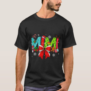 Christmas Mimi Coquette Bow Mimi Christmas T-Shirt