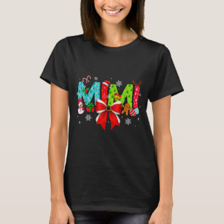 Christmas Mimi Coquette Bow Mimi Christmas T-Shirt