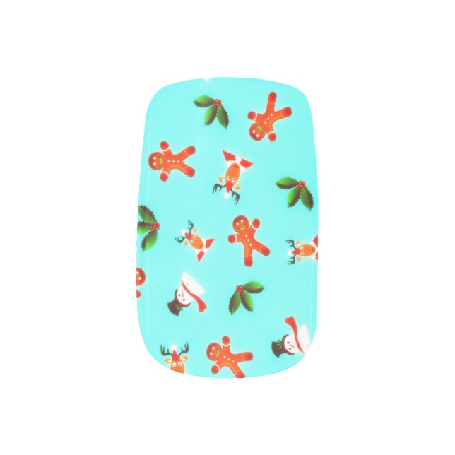 Christmas Minx Nail Wraps (Right Thumb)