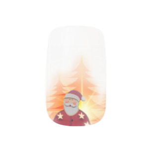 Christmas Minx Nails/Santa Claus Nail Wraps