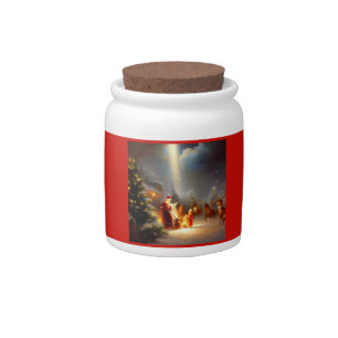 Christmas Miracle 2 Candy Jar