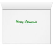 Christmas Mittens Card (Inside Horizontal (Bottom))