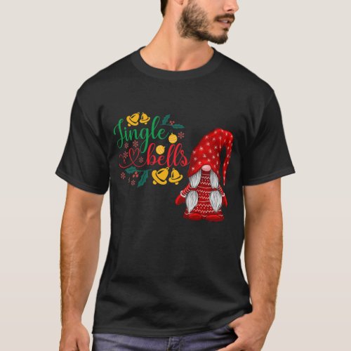 Christmas Mittens Gnome Cute Holiday Couple Merry  T_Shirt