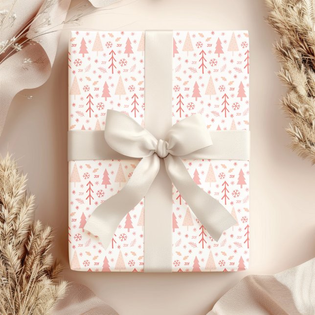 Christmas Modern Winter Pattern Wrapping Paper Sheets (Christmas Modern Winter Pattern Wrapping Paper Sheets by MINTIC DESIGN STUDIO)