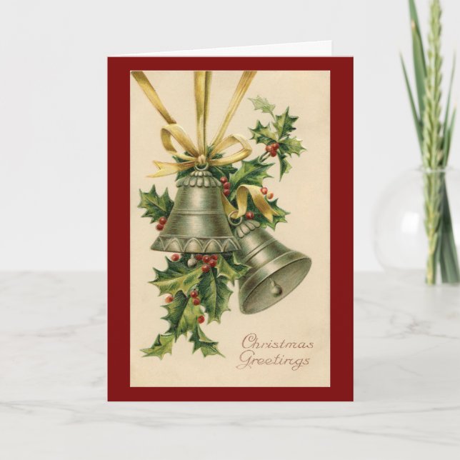 Christmas Mom And Dad Holiday Card (Front)