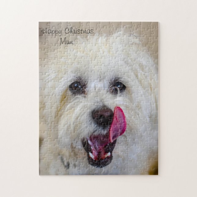 Christmas Mom. Jigsaw Puzzle (Vertical)