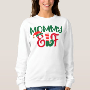 Christmas Mommy Elf Sweatshirt