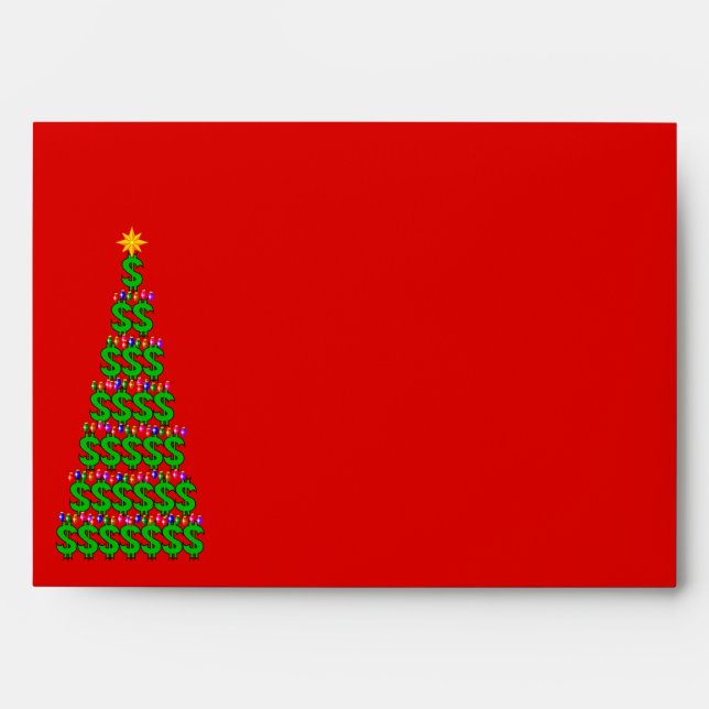Christmas Money Tree Envelope (Front)
