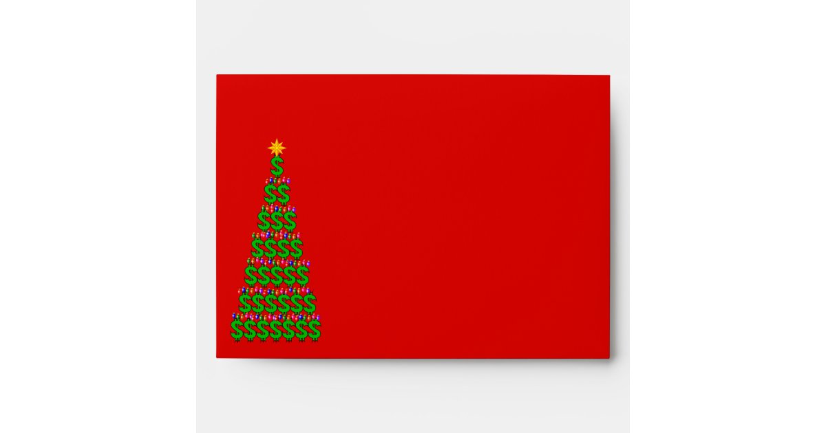Christmas Money Tree Envelope