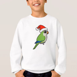 Monk Parakeet Christmas Kids' American Apparel Organic T-Shirt