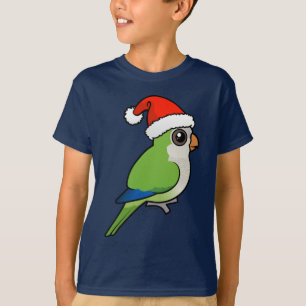Christmas Monk Parakeet T-Shirt