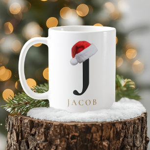 Christmas Monogram Mug