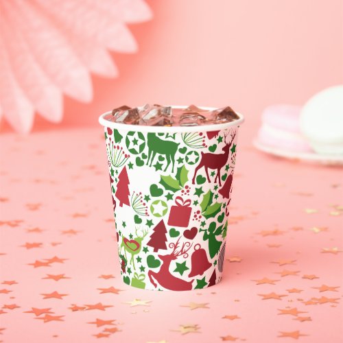 Christmas Montage Paper Cup