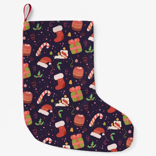 Christmas mood small christmas stocking (Front)