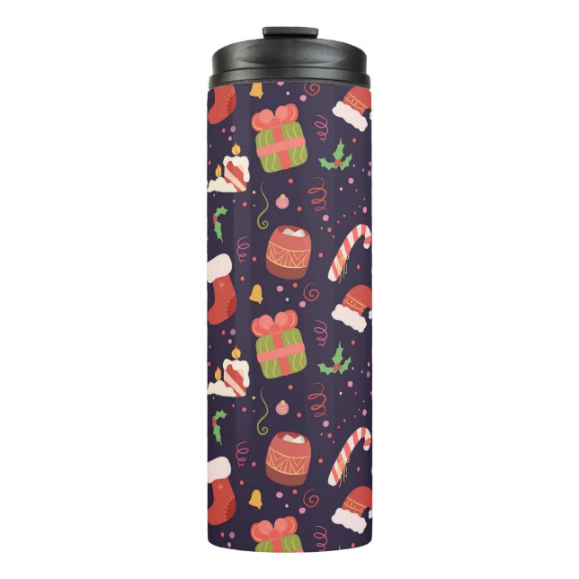 Christmas mood thermal tumbler (Front)