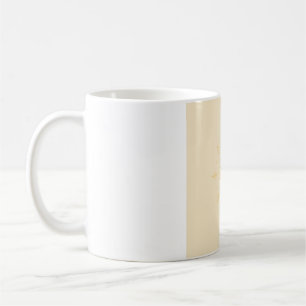Christmas Moon Phase Mug - Gold & Cream