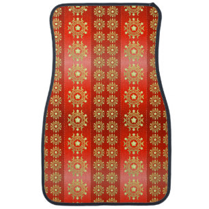 Christmas Moon Star Pattern-65756 Car Floor Mat