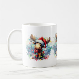 Christmas Moose Mug