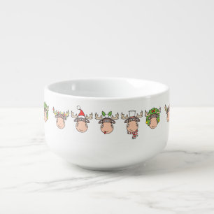Christmas Moose Soup Mug