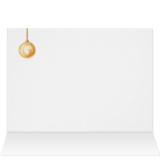 Christmas Morning Bicycle Thank You (Inside Horizontal (Top))