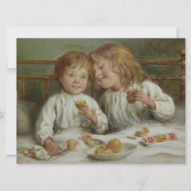 Christmas Morning (by Joseph Clark) Card (Front)