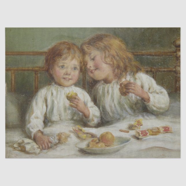 Christmas Morning (by Joseph Clark) Tissue Paper (Front)