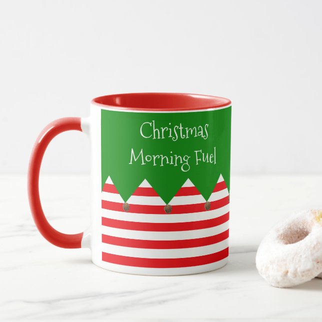 Christmas Morning Fuel Mug (With Donut)