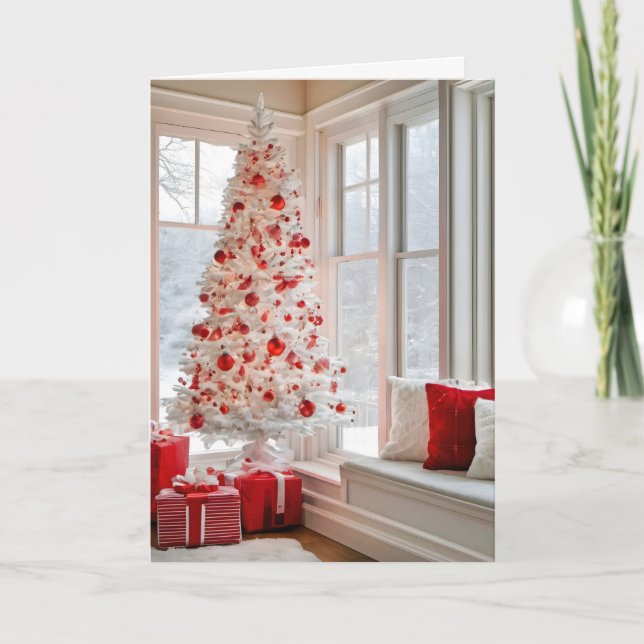 Christmas Morning Holiday Card (Front)