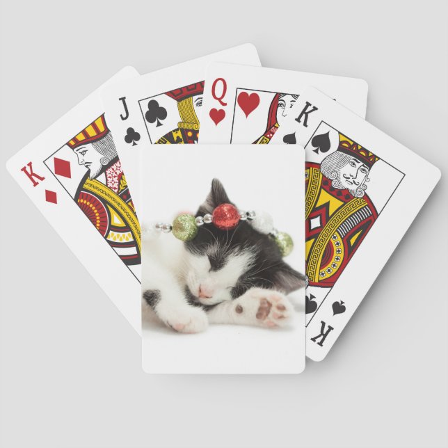 Christmas Morning Poker Cards (Back)