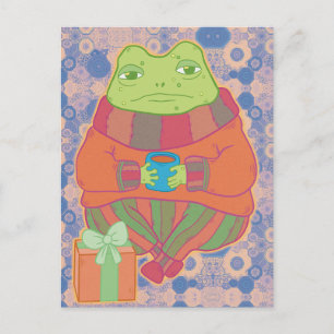 Christmas Morning Postcard